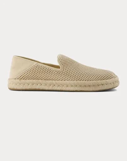 TOMS ALMD DMND PERF SUDE MN SANTGO ESP 10021896-BEIGE Biege
