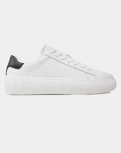 TOMMY JEANS LEATHER OUSOLE EM0EM01159-YBR White