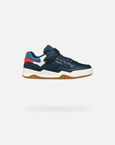 GEOX J PERTH BOY E - GBK+NYLON J367RE054FUC4002 28-35-C4002 NavyBlue