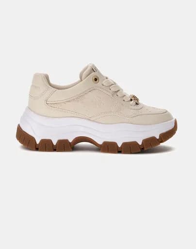GUESS BERRETT2 ΠΑΠΟΥΤΣΙ ΓΥΝΑΙΚΕΙΟ FLFBRTPEL12-CREAM Cream