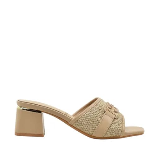 Γυναικεία mules Seven 013-56H NATURAL W456H01336V7 μπεζ