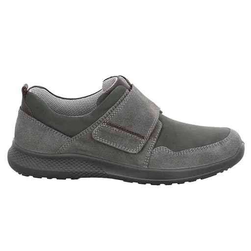 Jomos 3223897652097 Ανατομικό Δερμάτινο Comfort Casual Μαύρο