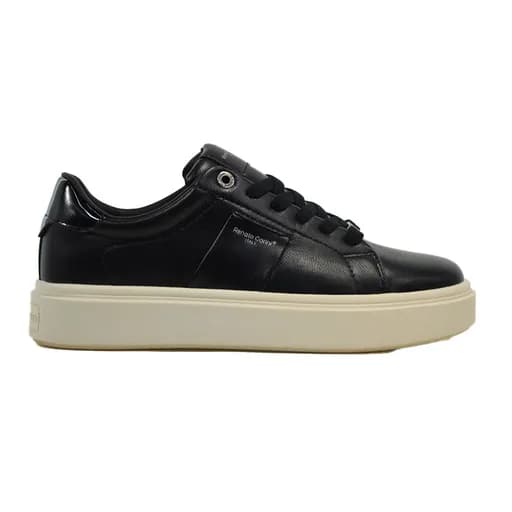 Ανδρικά sneakers Renato Garini 401 ORLANDO-2401 BLACK/BLK PATENT/WHITE OUTSOLE μαύρο