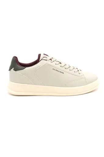 U.S POLO ASSN ΠΑΠΟΥΤΣΙΑ SNEAKERS CAMPY002 LOGO ΓΚΡΙ