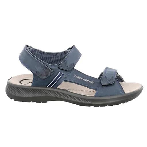 Jomos 5066051668099 Ανατομικό Δερμάτινο Comfort Πέδιλο Μπλε