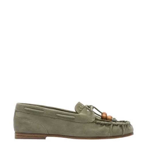 Γυναικεία μοκασίνια Tamaris 1-23208-46 771 λαδί δέρμα nubuck