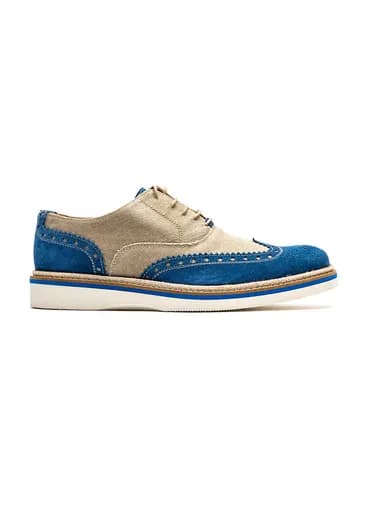 Gold Brothers Καστόρινα Δετά Scarpe της σειράς Liberty - SS15 94 Blue