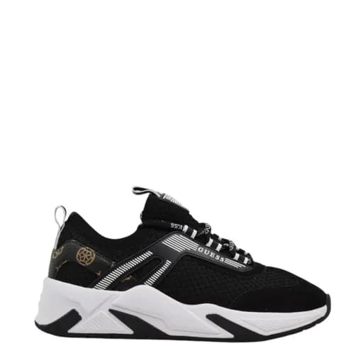 Γυναικεία sneakers GUESS FLPGENFAL12-BLACK GENGA μαύρο