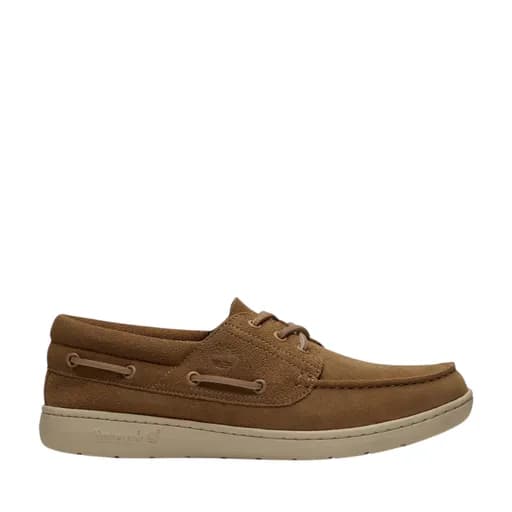 Timberland Ανδρικά Δερμάτινα Παπούτσια Portofino Pier Boat Shoe TBOA6CXMEW1 Μπεζ