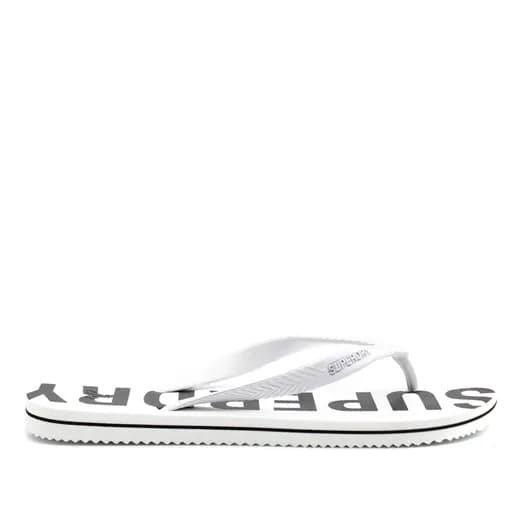Ανδρικές Essential Σαγιονάρες Λευκές Superdry MF310186A-01C
