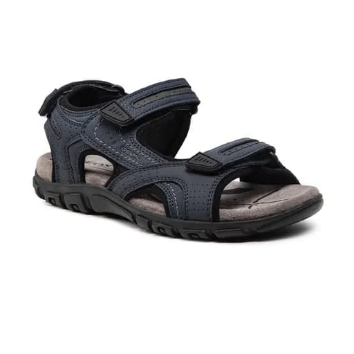 GEOX U8224D 0BC50 C4422 STRADA SANDAL NAVY