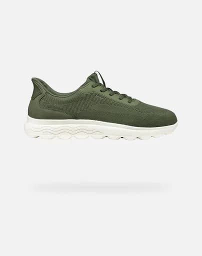 GEOX U SPHERICA PLUS A - KNIT.TE+SY U55MPA06KEKC3704-C3704 ArmyGreen