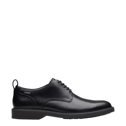 Ανδρικά παπούτσια Clarks Aldwin LaceGTX 26183253 μαύρο δέρμα