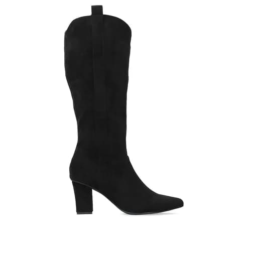 Andres Machado AM4249-01 Μπότα Μαύρη 8cm