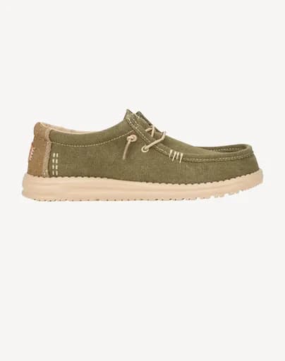 HEY DUDE Wally Workwear 43084-3YT Olive
