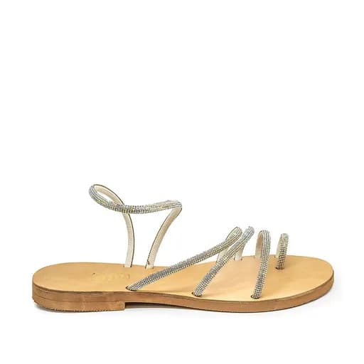 Bigshoes GA0114-N06 Δερμάτινο Σανδάλι Χρυσό