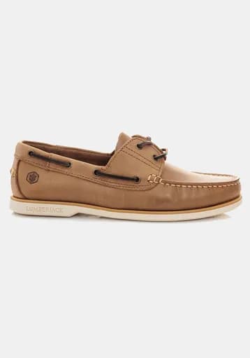 Lumberjack Ιστιοπλοϊκά Παπούτσια της σειράς Navigator - SM07804 005 H01 M0161 Brown White