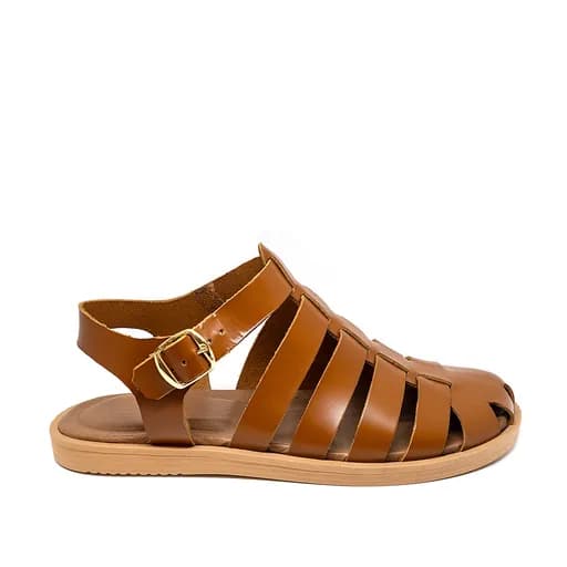 Bigshoes KL0063-09 Δερμάτινo Πέδιλο Ταμπά