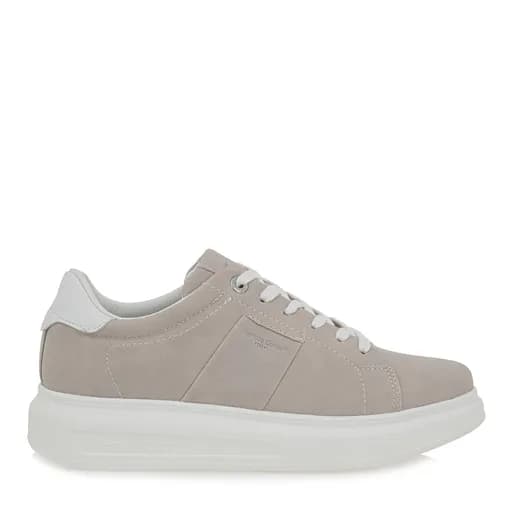 Ανδρικά Sneakers Renato Garini Marcello-2401 U5700421362A Πάγος Nubuck Λευκό
