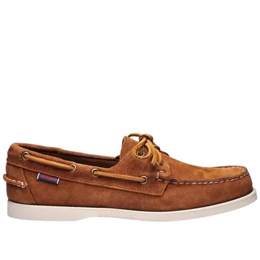 Sebago Ανδρικά Παπούτσια Δερμάτινα Ιστιοπλοικά Portland Flesh Out L7111PTW-907R Καφέ