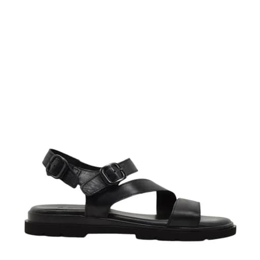 Γυναικεία πέδιλα Lady Shoes 639 μαύρο δέρμα