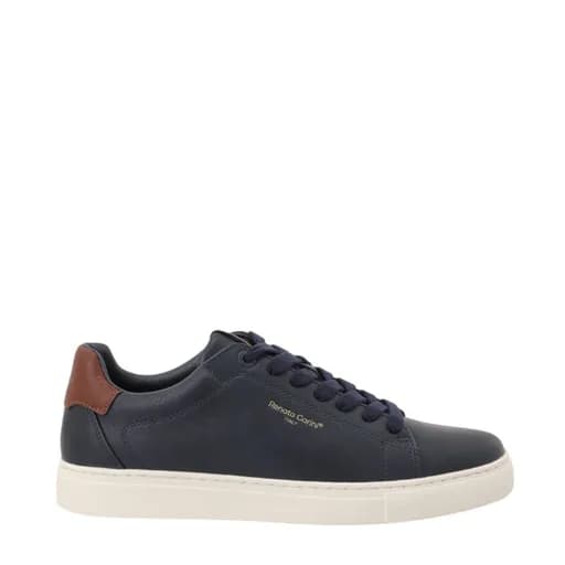 Ανδρικά sneakers Renato Garini 108-700 NAVY/TAN W5700108138F μπλε