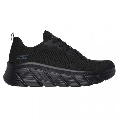 Γυναικεία Ανατομικά Sneakers Skechers Bobs Flex 117385-BBK Μαύρα