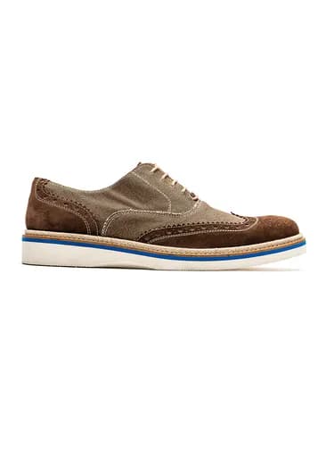 Gold Brothers Καστόρινα Δετά Scarpe της σειράς Liberty - SS15 95 Brown
