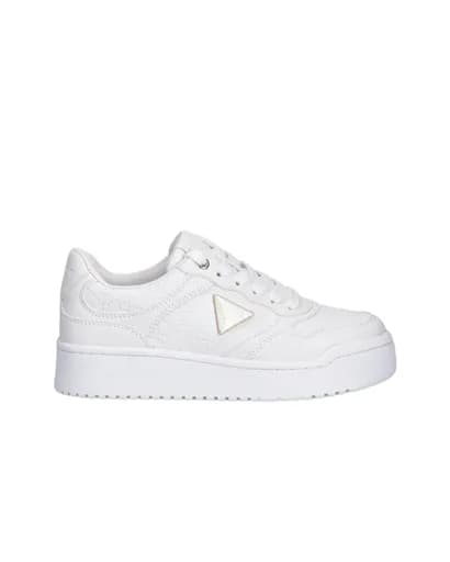 Guess Γυναικείο Sneaker Miriam FLJMI6FAL12-WHITE Λευκό