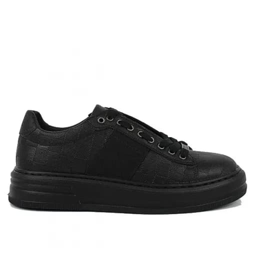 Ανδρικά Sneakers Renato Garini Garda-683 Μαύρο Στάμπα V57006832S41