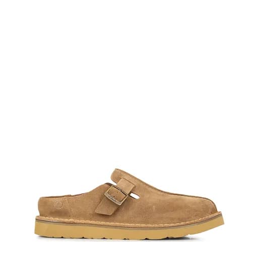 Μοκασίνια ανδρικά Clarks Μπεζ 26180882 Solsbury Mule 262