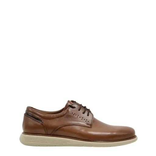 Ανδρικά παπούτσια casual Antonio Shoes 214 ταμπά δέρμα