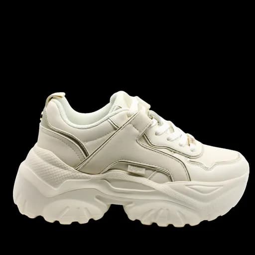 Γυναικεία Bliss Sneakers Εκρού Bufallo BUF1636479-CREAM GOLD