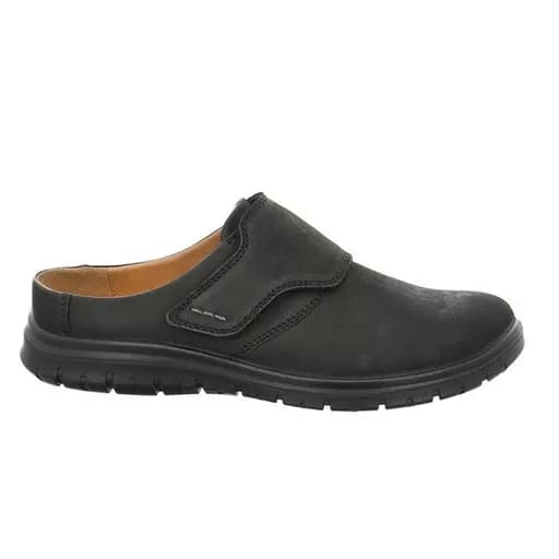 Jomos 42320140000 Ανατομικό Δερμάτινο Comfort Σαμπό Μαύρο