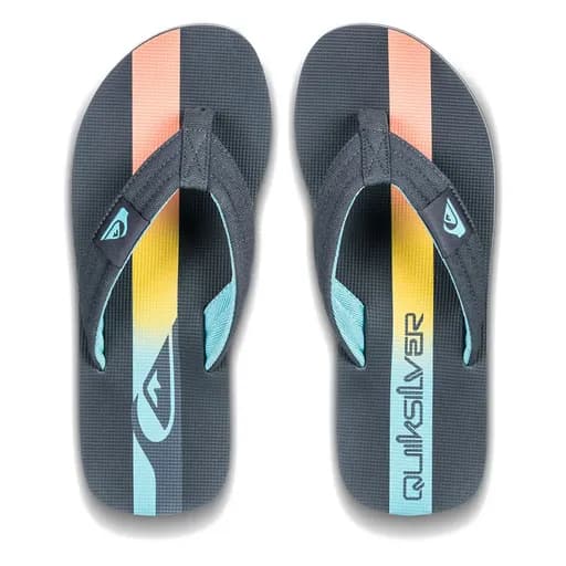 Quiksilver Ανδρικές Σαγιονάρες Molokai Layback AQYL101339-KZM6 Μαύρο