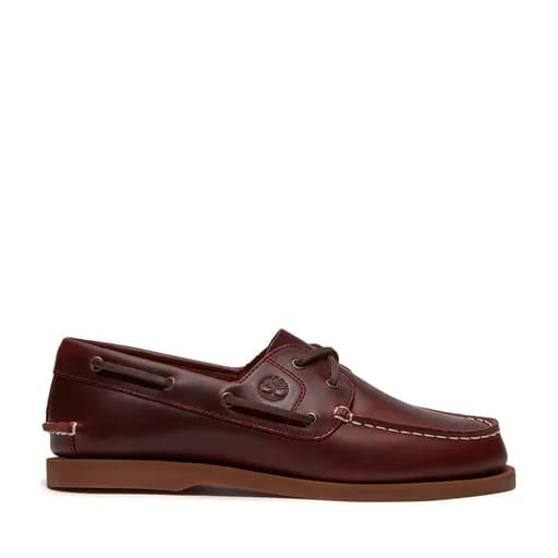Γυναικεία Δερμάτινα Μοκασίνια Timberland Classic Boat TB0A2Q9XEIW Burgundy Gull Grain