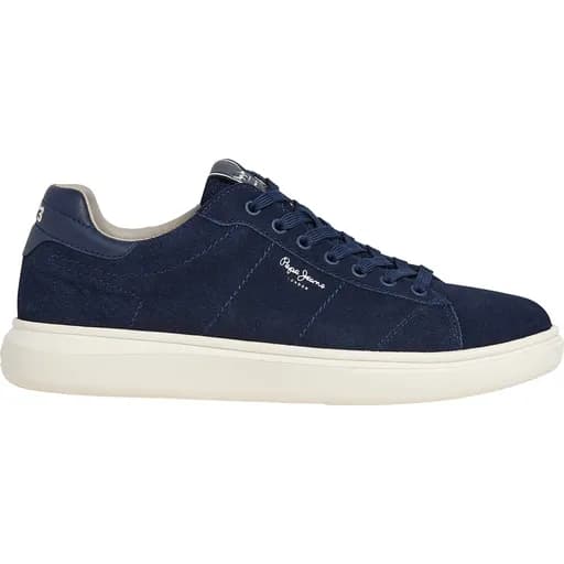 Pepe Jeans Ανδρικά Sneakers Eaton Suede PMS000011-595 Μπλε
