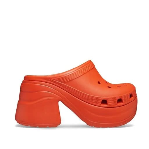Crocs Siren Clog 208547-84J Σαμπό Πορτοκαλί