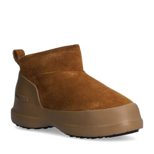 Γυναικεία Luna Low Suede Μποτάκια Καφέ Moon Boot 80D2480040-M008