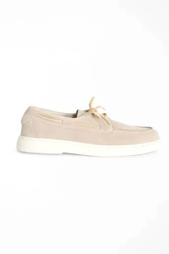 HARMONT&BLAINE ΠΑΠΟΥΤΣΙΑ BOAT SUEDE ΜΠΕΖ