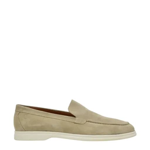 Ανδρικά μοκασίνια Commanchero 8114-427 μπεζ δέρμα nubuck