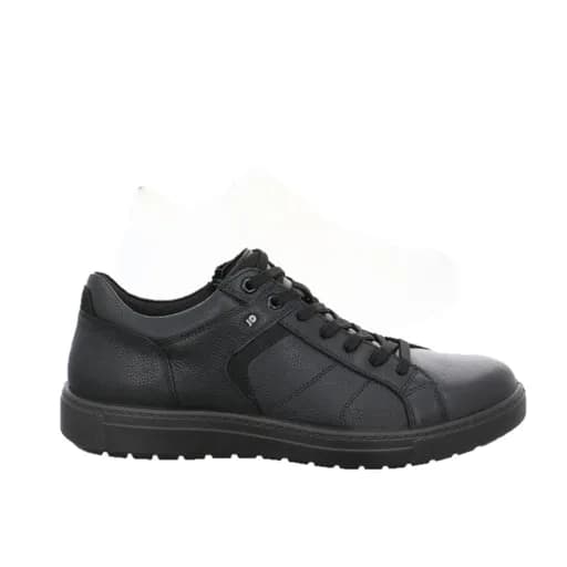 Jomos 321322290000 Ανατομικό Δερμάτινο Comfort Casual Μαύρο