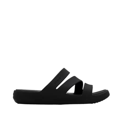 Crocs Getaway Strappy Flat 209587-001 Σανδάλι Μαύρο
