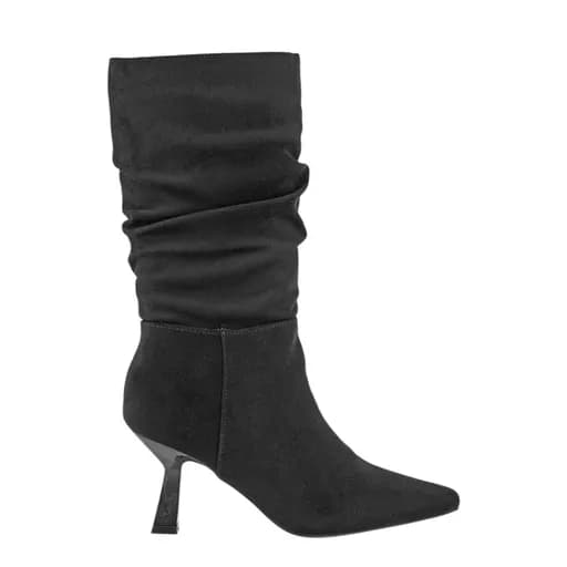 Γυναικείες μπότες Seven 112-20A BLACK-M MF V220A1124004 μαύρο suede