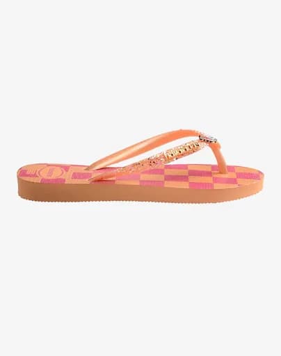 HAVAIANAS KIDS SLIM GLITTER TRENDY 4146976-0027 LightOrange