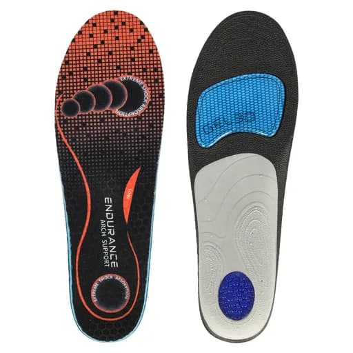 Πάτοι Παπουτσιών Endurance Anti-Slip Arch Support Low