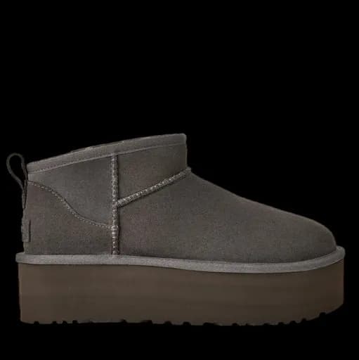 Γυναικεία Classic Ultra Mini Platform Μποτάκια Γκρι UGG 1135092-CHRC