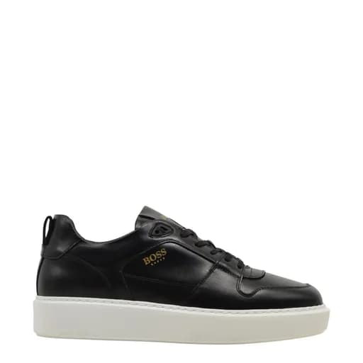 Ανδρικά sneakers BOSS C6928 BLK GARDA μαύρο δέρμα