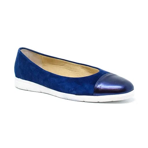 Bigshoes GA1133-18kst Δερμάτινη Μπαλαρίνα Μπλε