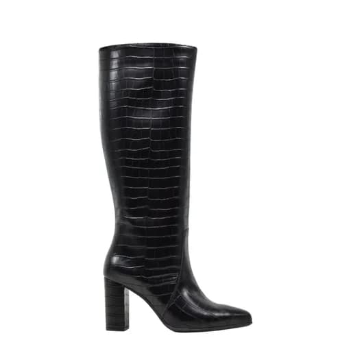 Γυναικείες μπότες Ragazza 0860 croco μαύρο